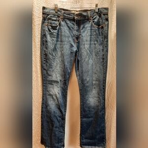 Levis Jeans Womans 14L Blue 515 Bootcut Classic Denim Casual Outdoor Western